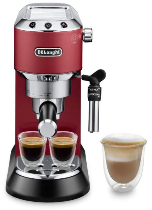 CAFETERA EXPRESSO EC-685-R ROJA 15 BARES DOBLE ALTURA