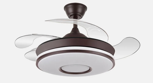 VENT. TECHO DC/R DANI MINI (165399002) MARRON 59W 4ASPAS 106CM. 6VEL.