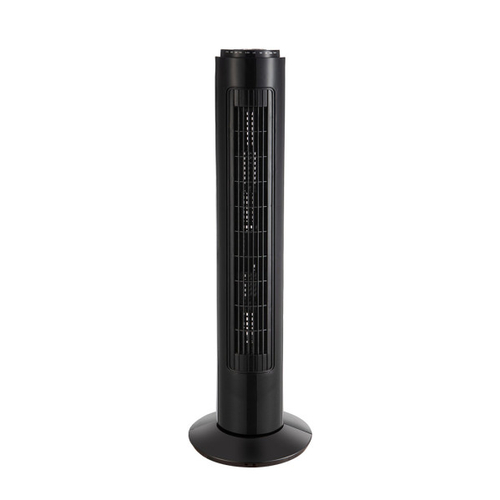 VENT. TORRE PICARO (238471009) NEGRO 50W 3VEL. MANDO TEMPOR. FIJO-ROTATORIO