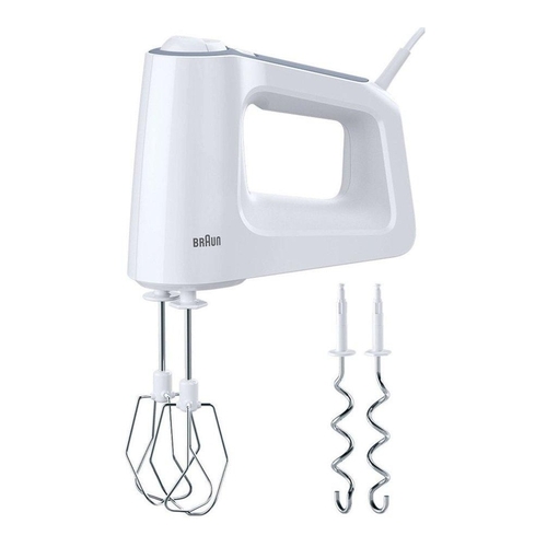 AMASADORA HM-3100WH 500W 2VEL+TURBO VARILLAS MONTAR GANCHOS AMASAR