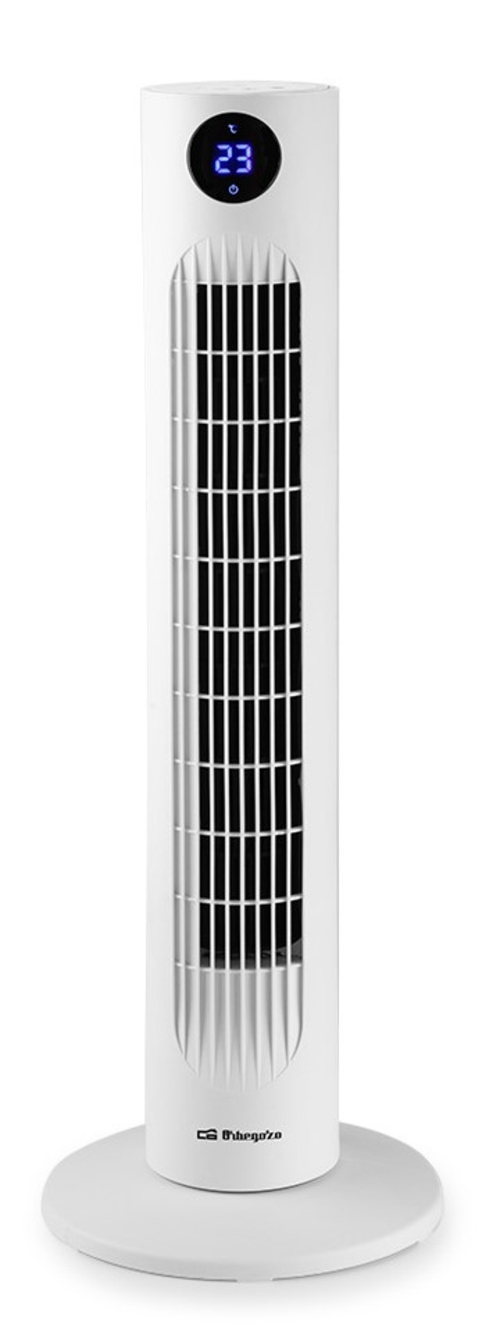 VENT. TORRE TWM-0960 60W 3VEL. ALTURA 78CM OSCILANTE PANT.LED M.DIST. TEMP.12 H.
