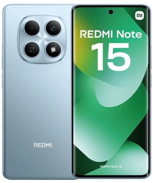 MOVIL XIAOMI REDMI NOTE 15 8GB RAM 256GB ROM GLACIAR BLUE