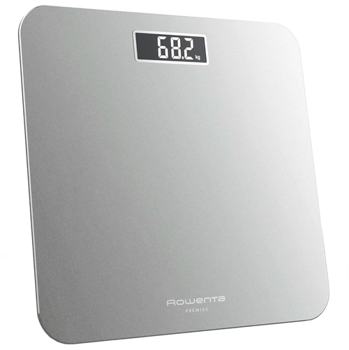 BASCULA BAÑO BS-1801-V0 160KG. PANTALLA LCD 30X30 CM. COLOR PLATA