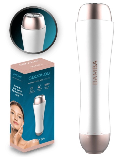 DEPILADORA FACIAL FACECARE (04447) A. INOX. TODO TIPO DE VELLO