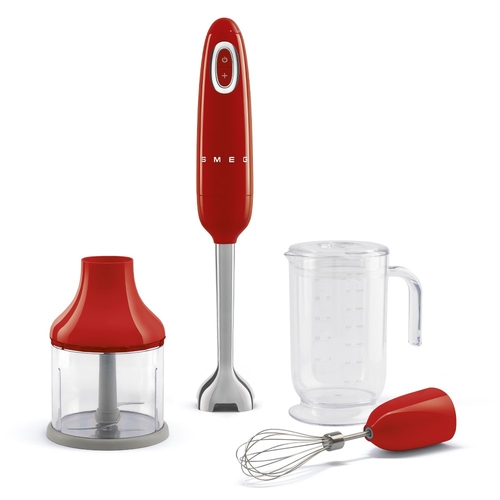 BATIDORA MANO HBF-03-RDEU ROJA 700W VEL. REGULABLE BRAZO INOX.