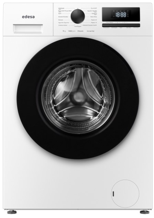 LAVAD. EWF-9402-WH 9KG. 1400RPM. (A) FUNC. VAPOR MOTOR INV. DISPLAY