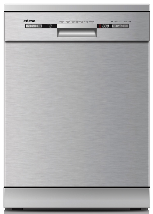LAVAV. EDW-6231-X 14 CUB. 7 PROG. INOX. (D) 3ª BANDEJA DISPLAY
