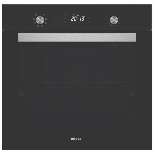 HORNO EOE-7040-BK MULTIF.-7 80L. NEGRO DISPLAY GUIAS TELES. M.ESCAMOTEABLES