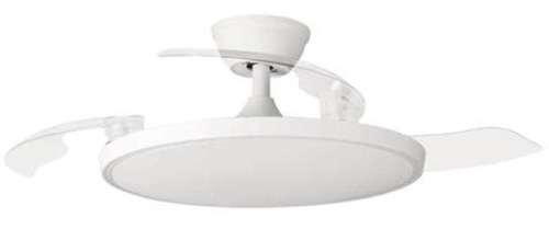 VENT. TECHO DC/R CP-148105 105CM. 3ASPAS 6VEL. MOTOR DC LUZ LED M.DISTANCIA