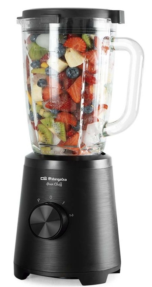 BATIDORA VASO BV-15300 1500W JARRA CRISTAL 1,75L. 2VEL.+PULSE MOTOR AC
