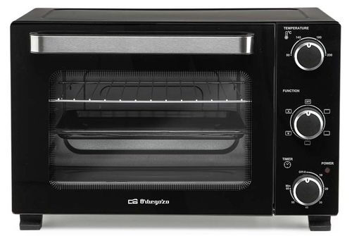 HORNO HOT-280 28LTS. 1500WTS. FUNC. CONVECC. TEMPOR. 60MIN.