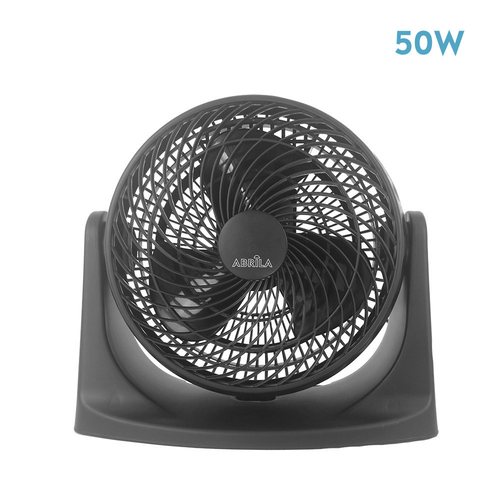 VENT. SOBREMESA BALBOA NEGRO (210171009) 3 VEL. 50 WTS. MOTOR AC 3 ASPAS