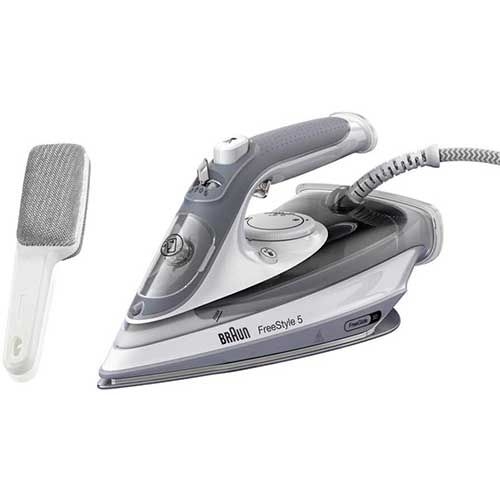 PACK PLANCHA VAPOR SI-5078-GY + CEPILLO QUITAPELUSAS