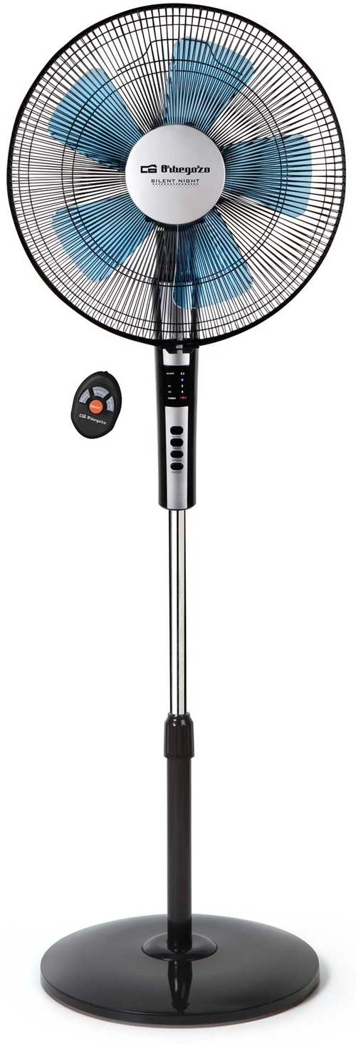 VENT. PIE SF-0640 40CM 65W NEGRO 5 ASPAS