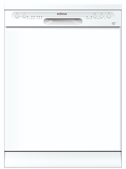 LAVAV. EDW-6120-WH 12 CUB. 4 PROG. BLANCO (E) LED