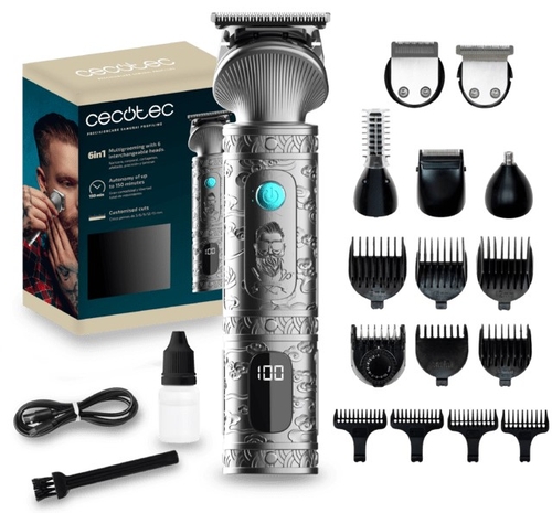 MULTIGROMER PRECISIONCARE SAMURAI (04458) CUERPO/CARA/CABELLO 10 PEINES CUCH.INO