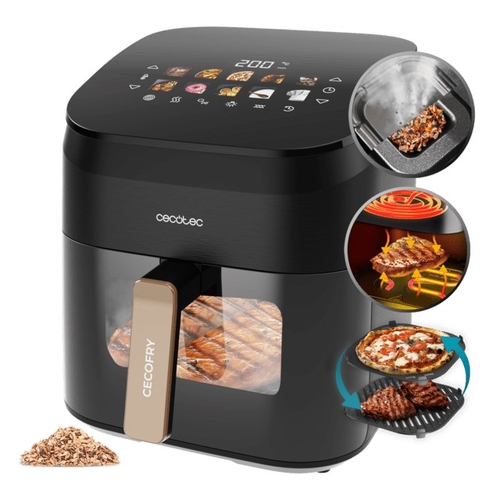 FREIDORA AIRE CECOFRY&GRILL 6500 (101135) 6,5L 2200W DOBLE GRILL
