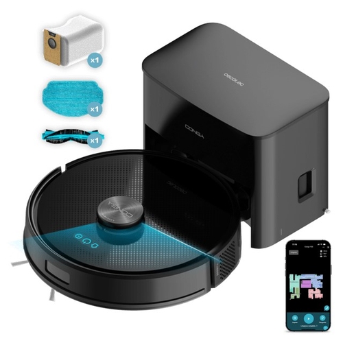 ROBOT ASPIR. CONGA Y50 (114519) 5000PA CEPILLO MULTIF. WIFI BOLSA 3 LTS.