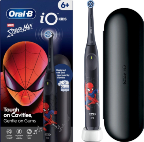 CEPILLO DENTAL IO2 JUNIOR SPIDERMAN + ESTUCHE
