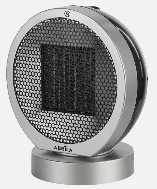 CALEFACTOR CERAMICO POMELO 2000W 2NIV. POTENCIA NGR/PLATA (251722078) OSCILANTE