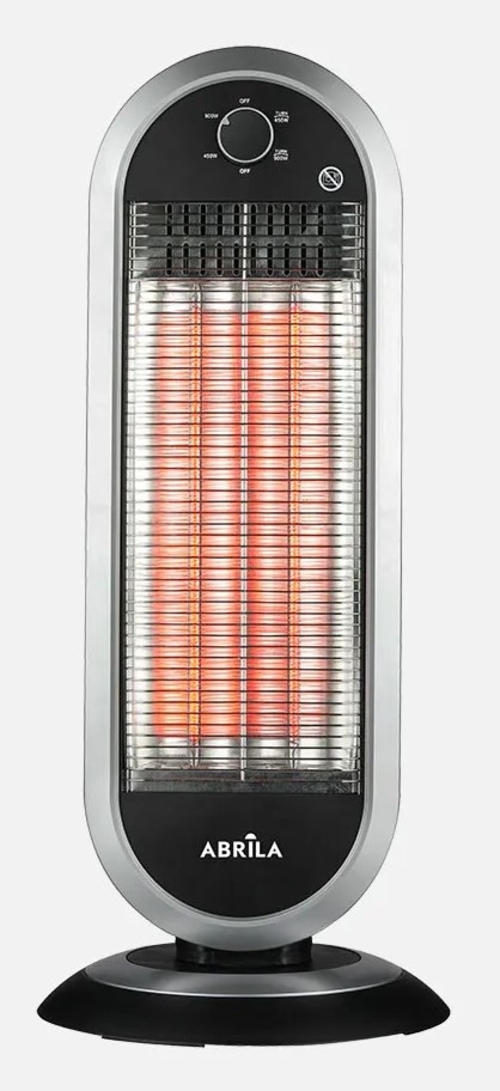 ESTUFA FIBRA CARBONO AKRON 900W 2NIV. POTENCIA NGR/PLATA (278920978) OSCILANTE