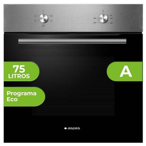 HORNO AH-4701-EX ESTATICO 4 PROGR. 75 LTS. INOX. (A) TEMPORIZADOR
