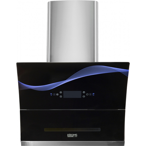 CAMPANA KC-LINE-900-TC-BK + CUELLO 850M3 DISPLAY TC 56DB 90CM