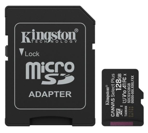 Micro Sd 128Gb Canvas Selec Plus Gen 3 150Mb/S
