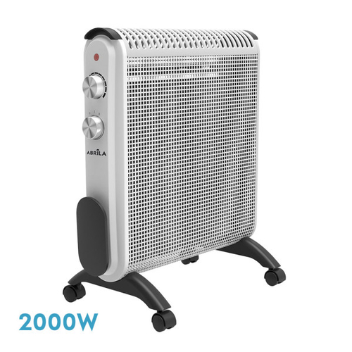 Panel De Mica Condor 2000W 2Elementos Blanco/Gris 2Pot. 226822028