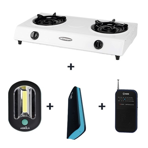 HORNILLO FO-2600 + LINTERNA LED + POWERBANK + TRANSISTOR ELCO