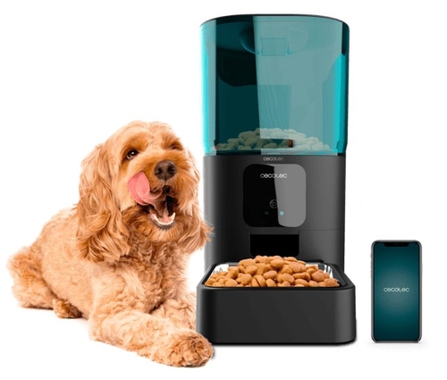 COMEDERO MASCOTAS PUMBA 6000 (09565) CAPAC. 6 LTS. CONTROL PORCIONES WIFI