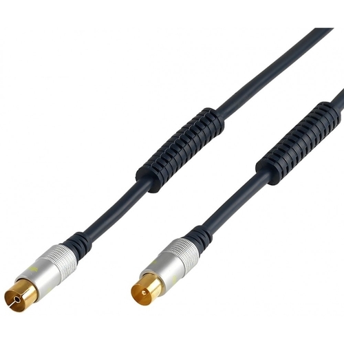 CABLE VIVANCO ANTENA 90DB 5M COAXIAL 22073