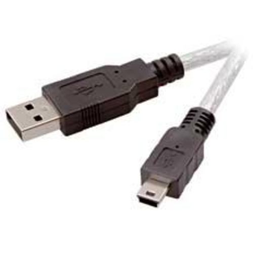 CABLE VIVANCO USBA/USBBmini 1,8M 2.0 TRANSP (45231)