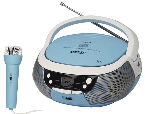 RADIO DAEWOO DBU-59 (DBF10) CD+USB AZUL