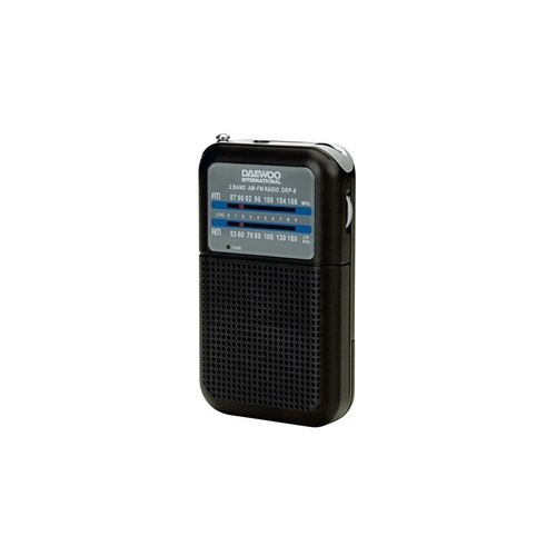 RADIO PORT. DAEWOO DRP-8 NEGRO DIG. DBF033