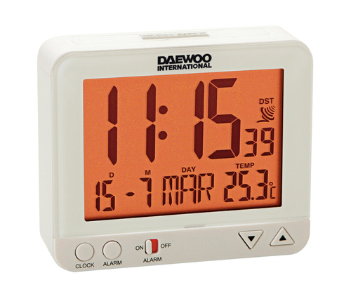 RELOJ DESPER. DAEWOO DCD-200W BLANCO