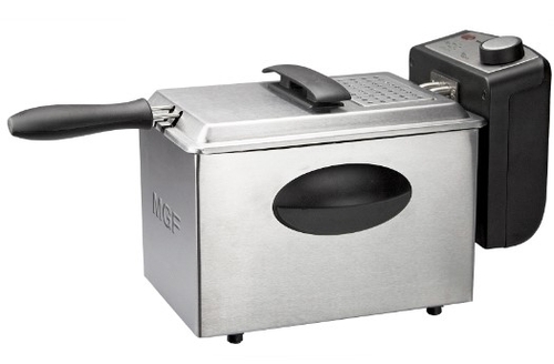 FREIDORA MILOS-2 MGF-4450 1700W 2L TERM.REGUL CUERPO-TAPA INOX