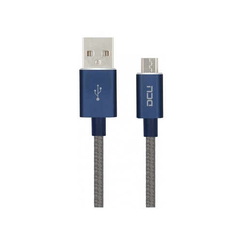 CONEXION DCU USB A MICRO USB ALGODON GRIS 1M 30401280