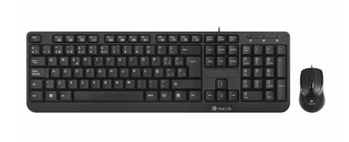 TECLADO+RATON NGS COCOAKIT MULTIMEDIA WIRED DESKTOP KIT