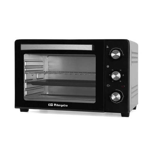 HORNO HOT-306 30L 1500W NEGRO CONVECCION TEMP.60MIN. ACCESORIOS