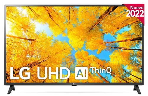 TV LG LED 55" 55UQ75006LF 4K SMART TV WEBOS22 A5 GEN5 HDR10PRO GAMING