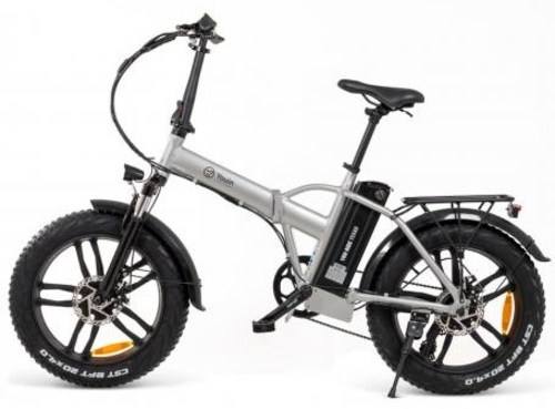 BICICLETA ELECTRICA YOUIN YOU RIDE TEXAS URBAN BK1200G 20"X4 BAT EXTRAIBLE GREY