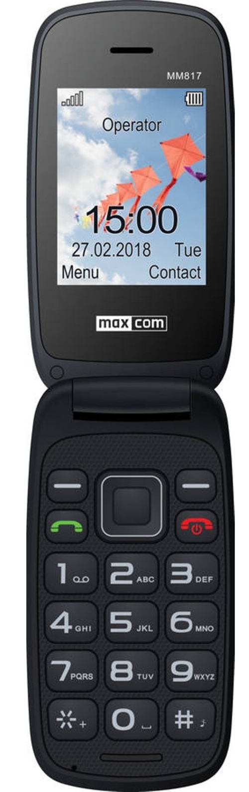 MOVIL MAXCOM MM817 2.4" 2G VGA CAMARA BLACK