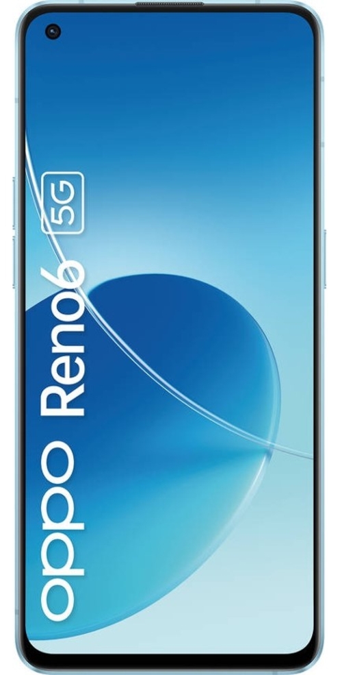 MOVIL OPPO RENO 6  6.43"FHD 8GB RAM 128GB ROM 64/32MP(5G)ARTIC BLUE